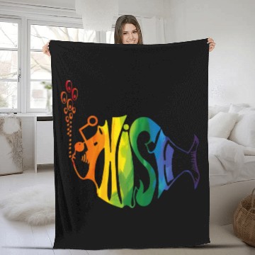 Discover Phish Color -- Fleece Blankets