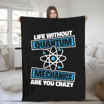 Discover Funny Physicist Scientist Science Quantum Physics 1 Baseball Tees Fleece Blankets