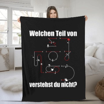 Discover Aresti Symbols Artificial Flight for Model Pilot Fleece Blankets