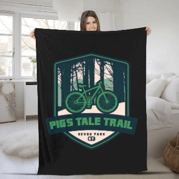 Discover Pigs Tale Trail Devou Park Kentucky Baseball Tees Fleece Blankets
