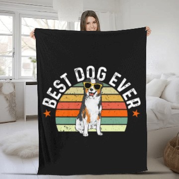 Discover Mini Aussie bests Dog Ever Miniature Australian Shepherd Fleece Blankets
