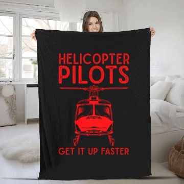 Discover Funny Helicopter Pilot Gift Men Women Cute Aviation Chopper Baseball Tees Fleece Blankets