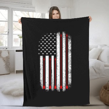 Discover USA Archery Fleece Blankets