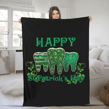 Discover Let The Shenanigans Begin Fun dentists Fleece Blankets St Patricks Day Baseball Tees