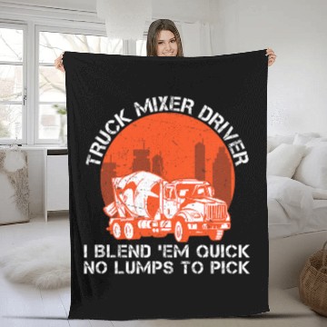 Discover Concrete Engineering I Blend Em Quick Construction Worker Baseball Tees Fleece Blankets