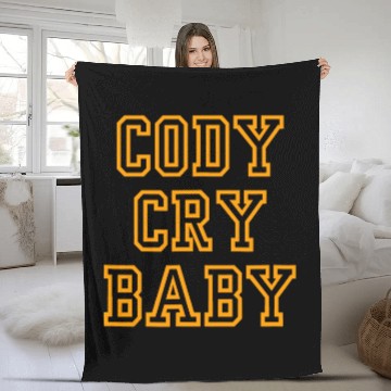 Discover Cody Cry Baby Funny Pro Wrestling 1 Fleece Blankets