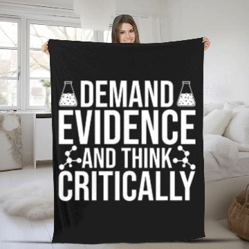 Discover Demand Evidence And Think Critically Science 7 Fleece Blankets
