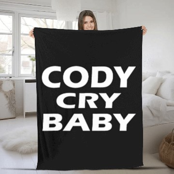 Discover Cody Cry Baby Funny Pro Wrestling 3 Fleece Blankets