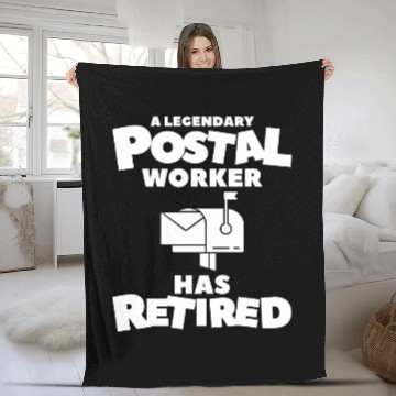 Discover A Legendary Postal Worker Has Retired 1 Baseball Tees Fleece Blankets