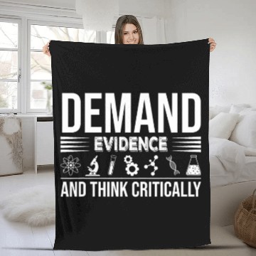 Discover Demand Evidence And Think Critically Science 13 Baseball Tees Fleece Blankets