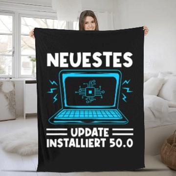 Discover Mens Latest update installs 500 programmer software Fleece Blankets