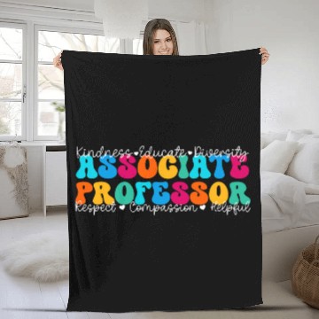 Discover Associate Professor Appreciation Week Back to School Baseball Tees Fleece Blankets