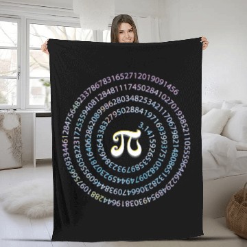 Discover Pi Day Kids Math Teachers Student Professor 314 Zip Fleece Blankets