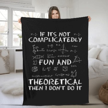 Discover Physicist Scientist Science Quantum Physics Zip Fleece Blankets