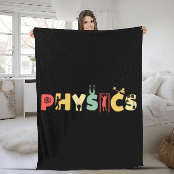 Discover Retro Science Subject Professor Scientist vintages Physics Baseball Tees Fleece Blankets