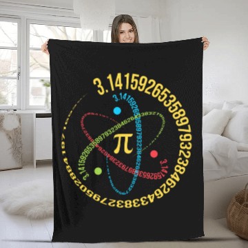 Discover Pi Day cool Math Symbol Science Number 314 Student Fleece Blankets