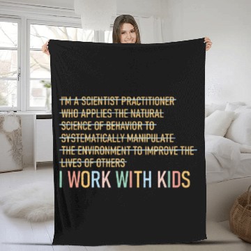 Discover Applied Behavior Analysis ABA Therapist Valentines Day Analy Baseball Tees Fleece Blankets