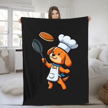Discover Vizsla Chef Funny Dog Cooking Baseball Tees Fleece Blankets