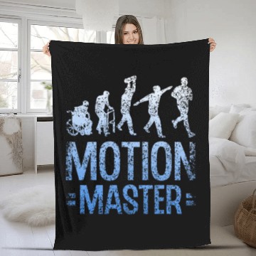 Discover Motion Master Women Pt Physical Therapy Physical Therapist 2 Fleece Blankets