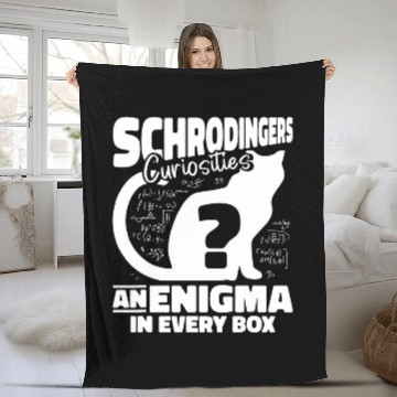 Discover Physicist Scientist Science Quantum Physics 1 Fleece Blankets