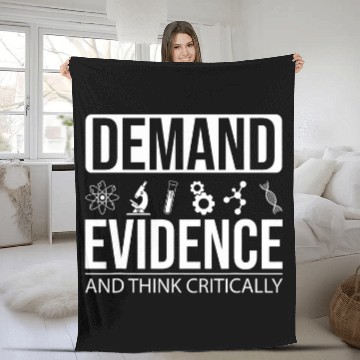Discover Demand Evidence And Think Critically Science 2 Baseball Tees Fleece Blankets