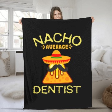 Discover nacho average dentists cinco de mayo Baseball Tees Fleece Blankets