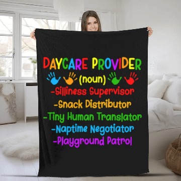 Discover Daycare Provider Definition Daycare Teacher Day 7 Fleece Blankets