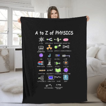Discover Physics Teacher Science Student Future Physicist Baseball Tees Fleece Blankets