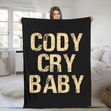 Discover Cody Cry Baby Funny Pro Wrestling 2 Zip Fleece Blankets