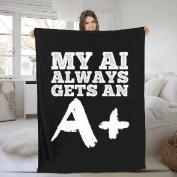 Discover Artificial Intelligence Algorithm AI Tech School University Baseball Tees Fleece Blankets