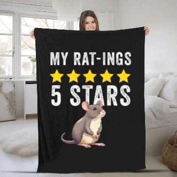 Discover Rat Exterminator Funny Pest Control Mice For Men Dad Boy 21 Fleece Blankets