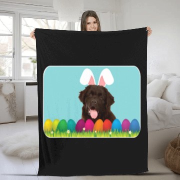 Discover Newfoundland w Bunny Ears Fleece Blankets