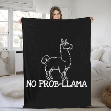 Discover Funny Sarcastic No Problema Problem Boss CoWorker Gift idea Baseball Tees Fleece Blankets