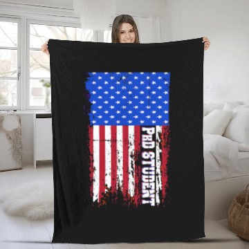 Discover PhD Student Dissertation Learn Doctorate Graduation DA1 Fleece Blankets