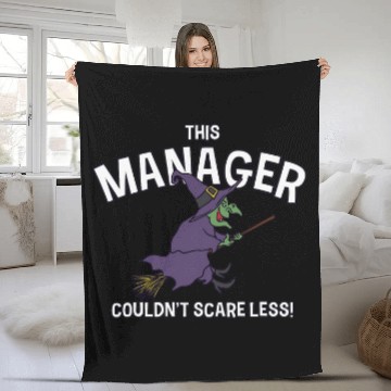 Discover This Manager Couldnt Scare Less Halloween Boss Scary Baseball Tees Fleece Blankets