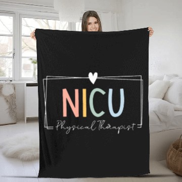 Discover NICU Physical Therapist ICU Neonatal Intensive Care Unit Baseball Tees Fleece Blankets