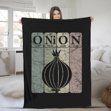 Discover Onion Periodic Table Elements Vegetables Farmer Retro 21 Baseball Tees Fleece Blankets