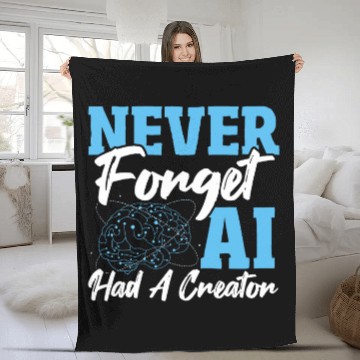 Discover Robot AI Computer Scientist AI Machine Learning Illustrated Baseball Tees Fleece Blankets