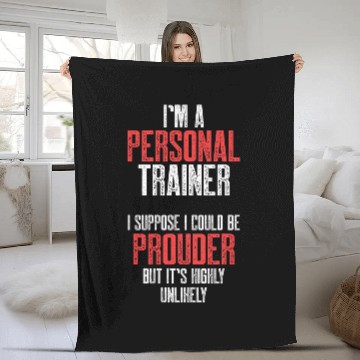 Discover Personal Trainer Gym Coachs Wellness Coaching 212 Zip Fleece Blankets