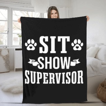 Discover Dog Training Outfit For Dog Trainer Fleece Blankets