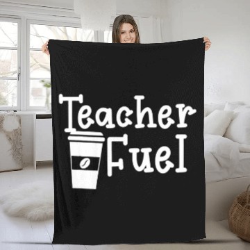 Discover Teacher Teaching Coffee Teacher fuel 1 Baseball Tees Fleece Blankets