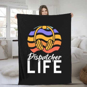 Discover Dispatcher 911 Operator Service Dispatchers 1 Fleece Blankets