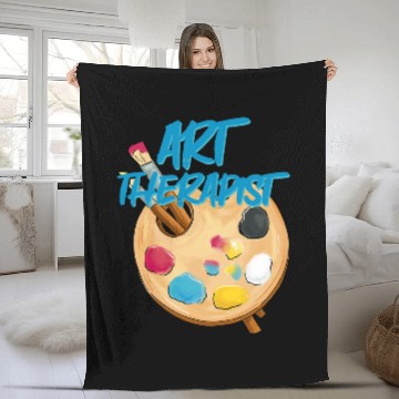 Discover Art Therapy Creative Therapeutic 7 Fleece Blankets