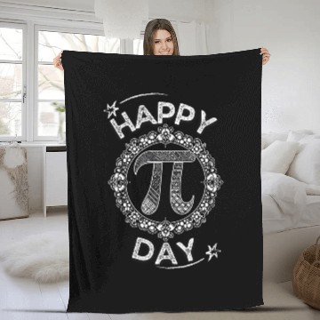 Discover Happy Pi Day Mathematic Math lover Teacher Student 7 Baseball Tees Fleece Blankets