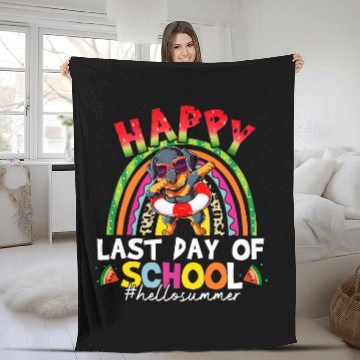 Discover Rottweiler Dog Watermelon Pool Teacher Student Fleece Blankets