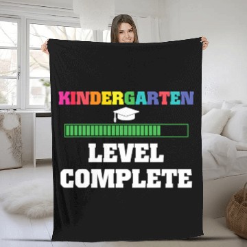 Discover Kindergarten Level Complete School Graduation Computer Fleece Blankets