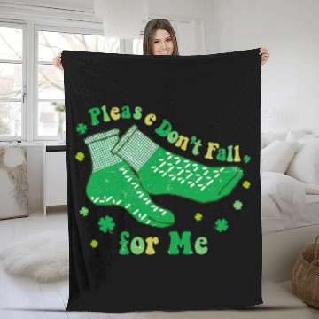 Discover Funny PCT CNA Nursing Student Please Dont Fall For Me Fleece Blankets