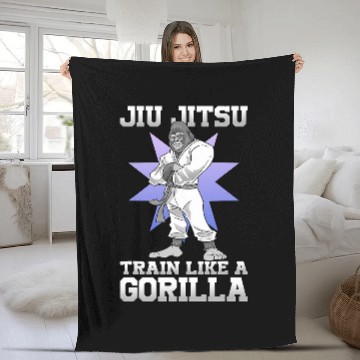 Discover Jiu Jitsu Train Like A Gorilla Karate Martial Arts Baseball Tees Fleece Blankets