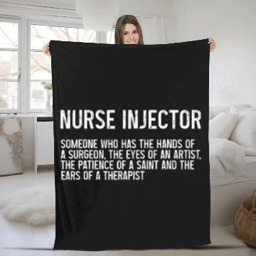 Discover nurses Injector Definition Description 9 Fleece Blankets