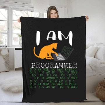 Discover I am Programmer IT Technik Computer Admin Dev Informatist Baseball Tees Fleece Blankets